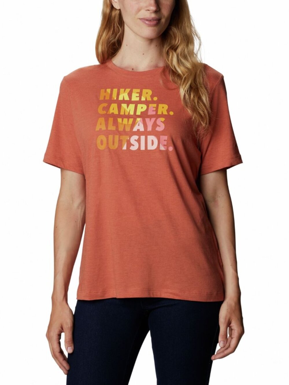 Columbia Womens Activewear Plus Size Graphic-Print T-Shirt